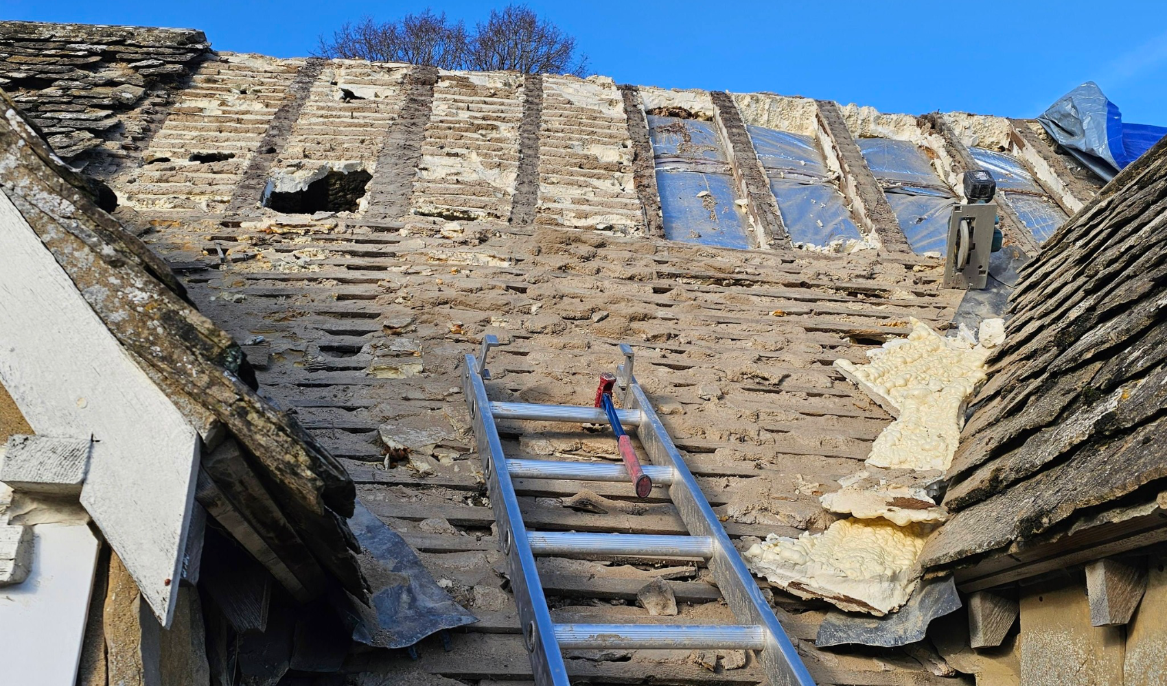 Local roof repair work by LS Roofing